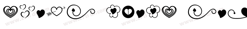 Heart Swash Tail字体转换 Heart Swash Tail字体转换